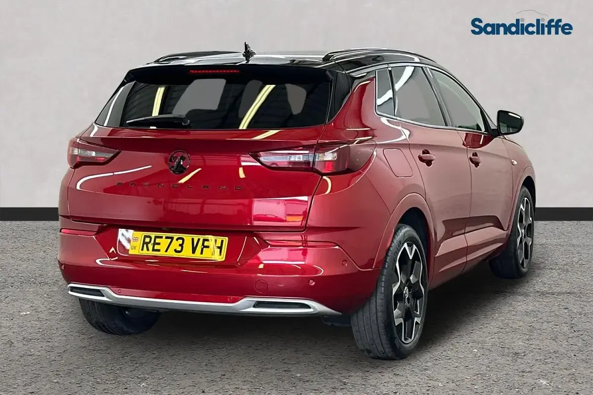 Used Vauxhall Grandland X Ultimate 130 HP (95 kW) 2023 Red SUV