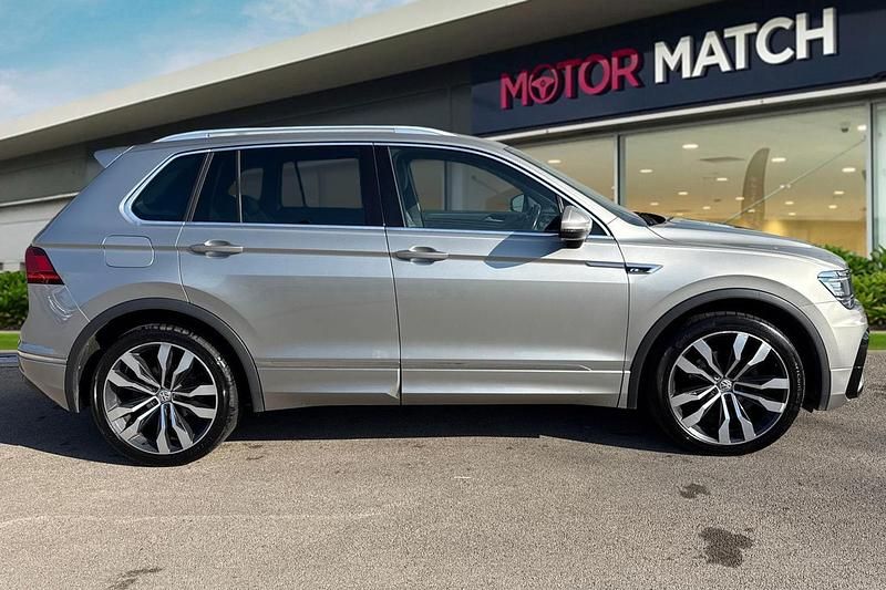 Used VW Tiguan R-line 150 HP (110 kW) 2016 Silver SUV