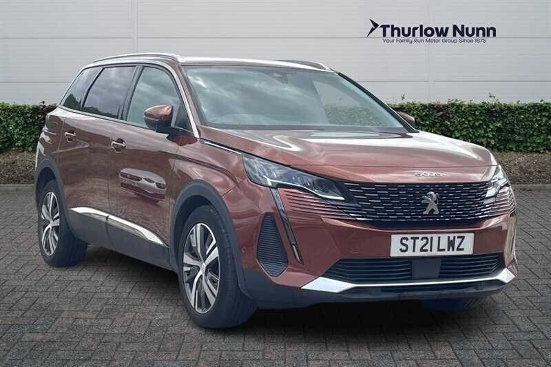 Bronze Used 2021 Peugeot 5008 Allure Premium MPV | £16,200 (Fair price) - Image 1/4