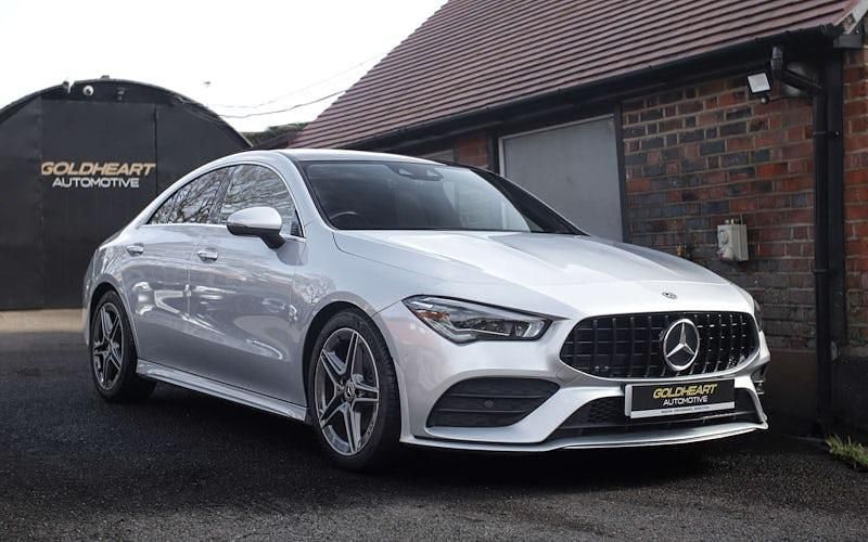 Used Mercedes CLA180 AMG Line Premium Plus 136 HP (100 kW) 2021 Silver Sedan