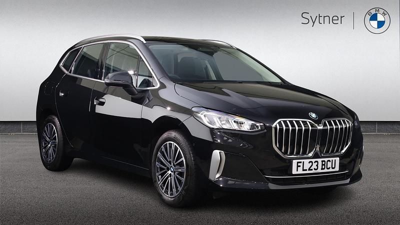 Black Used 2023 BMW 220 Active Tourer Luxury Line MPV | £26,000 (Fair price) - Image 1/4