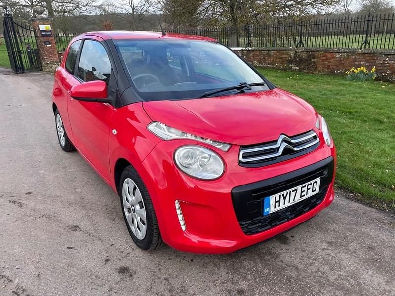 Used Citroën C1 Feel 2017 Red Hatchback