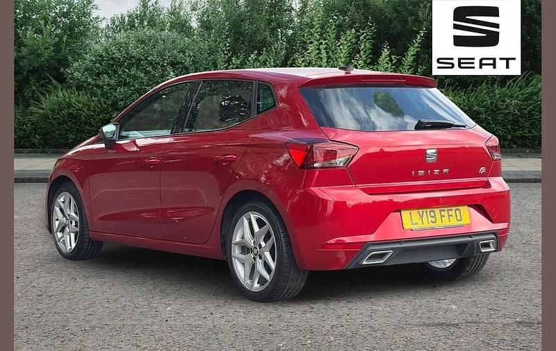 Used Seat Ibiza FR 95 HP (69 kW) 2019 Red Hatchback