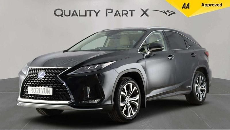 Used Lexus RX450h 2021 Black SUV