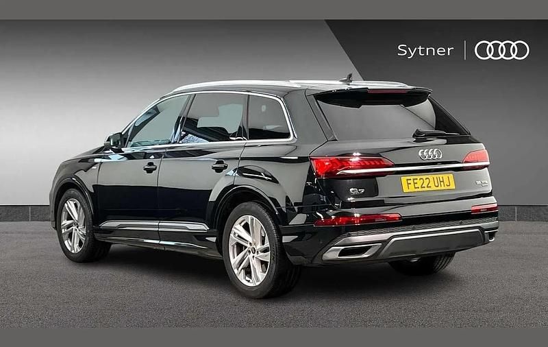 Usado Audi Q7 S-Line 334 CV (245 kW) 2022 Negro SUV