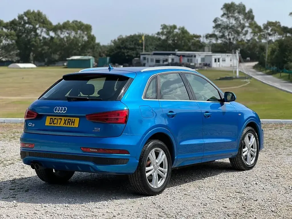 Usado Audi Q3 S-Line 184 HP (135 kW) 2017 Azul SUV