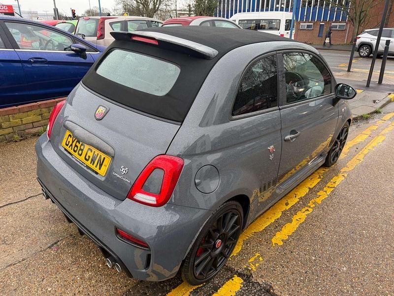 Used Abarth 595C Competizione 2018 Grey Cabriolet