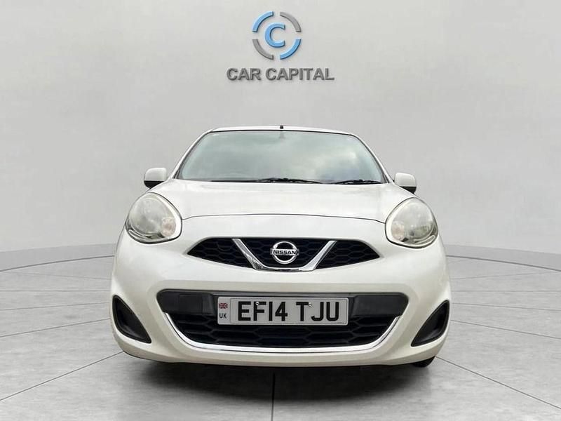 Used Nissan Micra Acenta 80 HP (58 kW) 2014 White Hatchback
