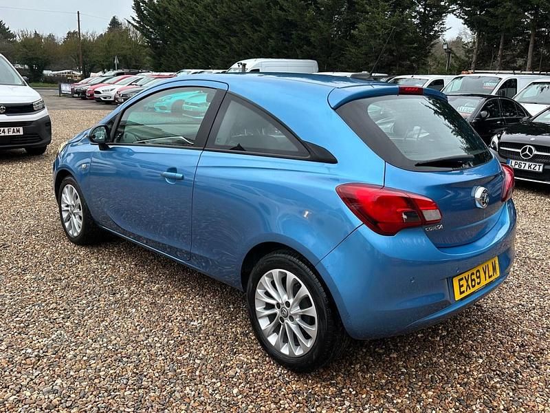 Used Vauxhall Corsa 90 HP (66 kW) 2019 Blue Hatchback