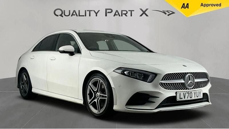 White Used 2020 Mercedes A180 Executive Sedan | £14,144 (Good price) - Image 1/4