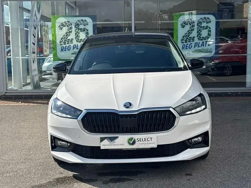 Used Skoda Fabia Colour Edition 2022 White Hatchback