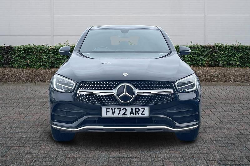 Used Mercedes GLC220 AMG line 2022 Black Coupe