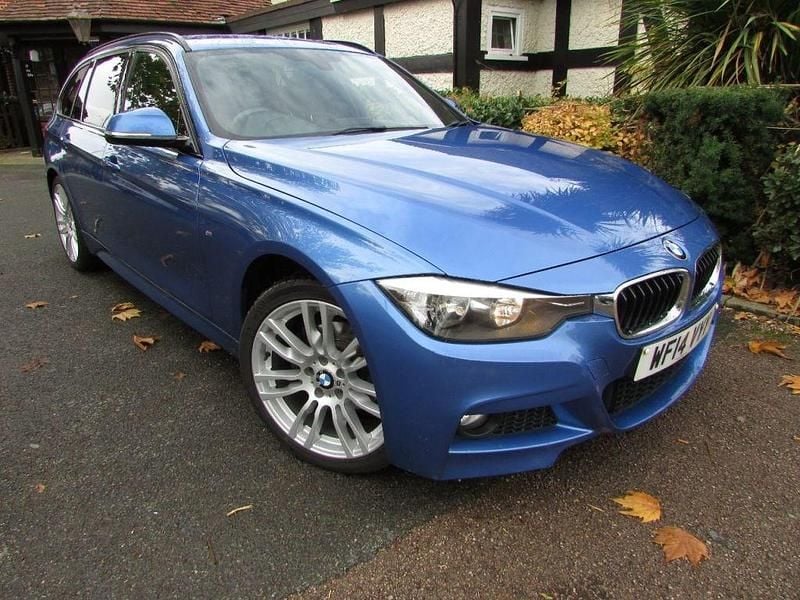 Blue Used 2014 BMW 320 M Sport Estate | £9,999 (A bit pricey) - Image 1/4
