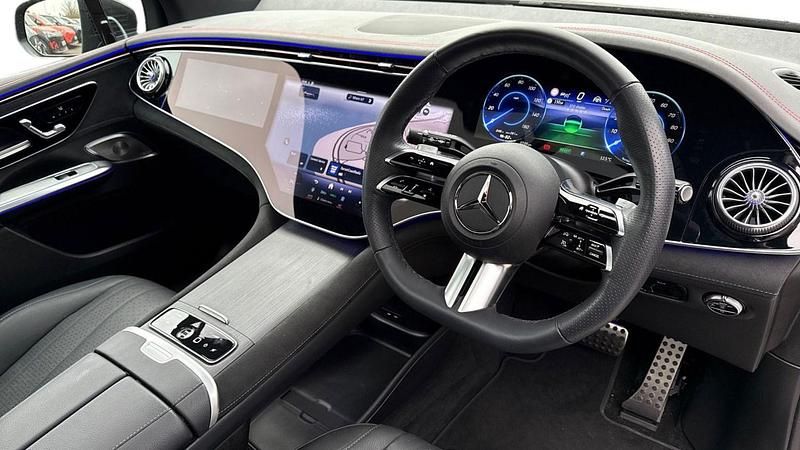 Used Mercedes EQE500 AMG 107 kW (146 HP) 2025 Obsidian black metallic Estate