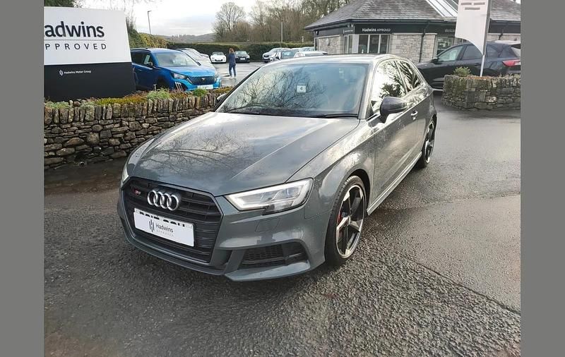 Grey Used 2017 Audi S3 Sportback Black Edition Hatchback | £18,495 (Good price) - Image 1/4