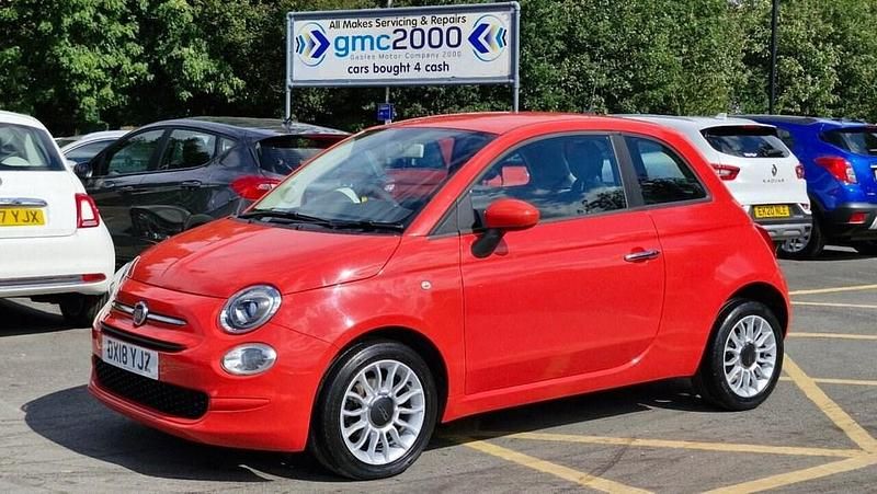 Pink Used 2018 Fiat 500 Pop Star Hatchback | £5,795 (Fair price) - Image 1/3