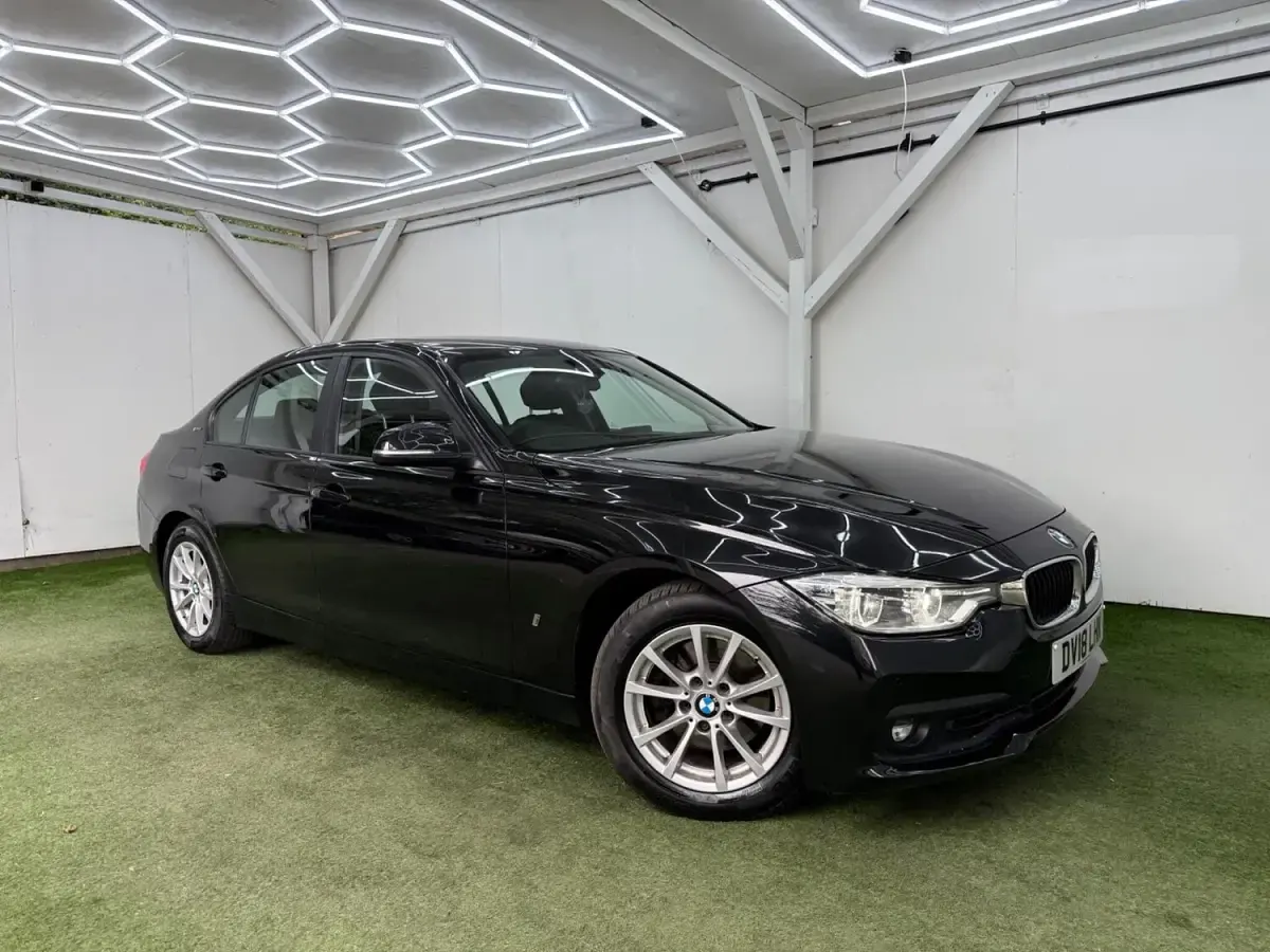 Used BMW 330e Impressive 2018 Black Sedan