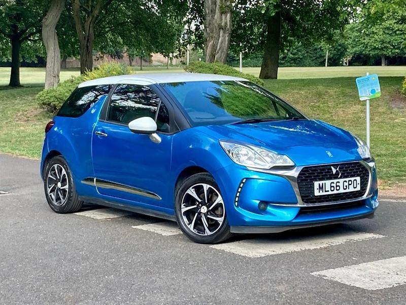 Used DS Automobiles DS3 Elegance 2016 Blue Hatchback