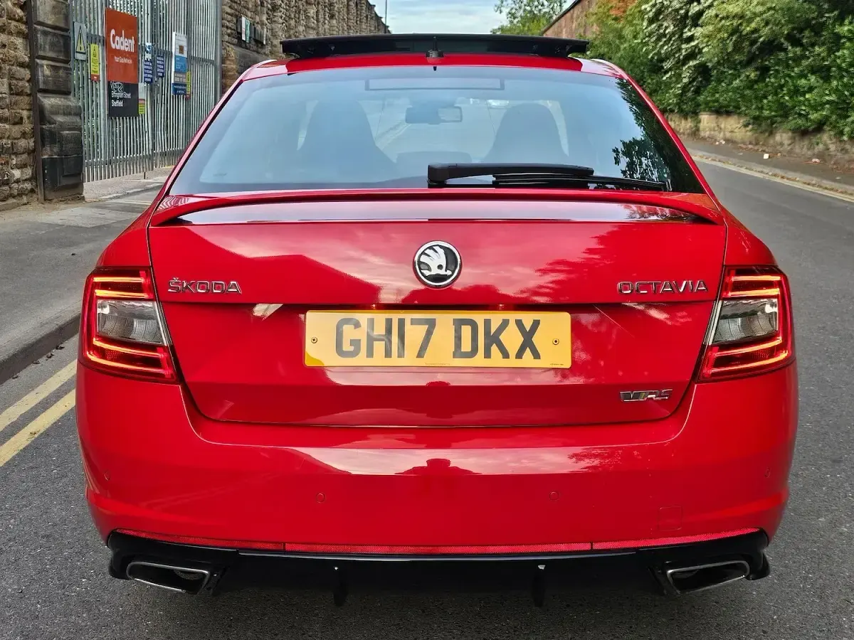 Used Skoda Octavia vRS 2017 Red Hatchback