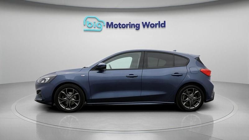 Used Ford Focus ST-Line 125 HP (91 kW) 2021 Blue Hatchback