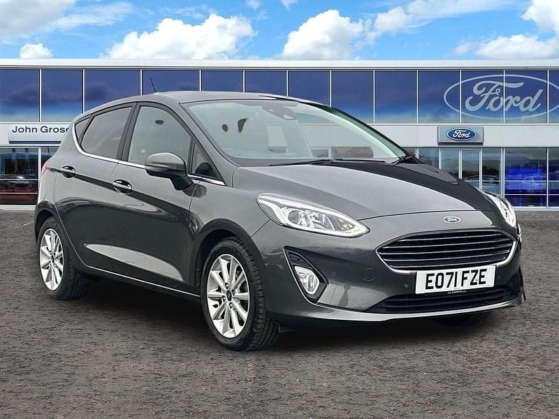 Used Ford Fiesta Titanium 2021 Grey Hatchback