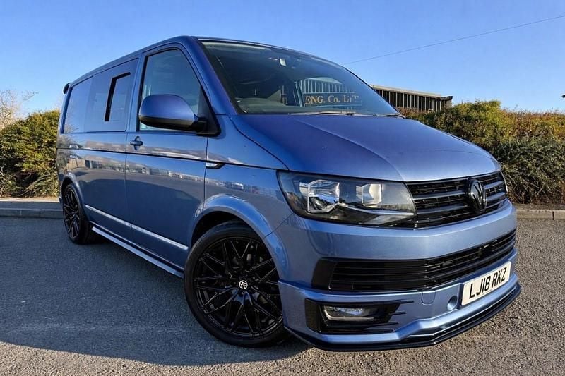 Used VW T6 Highline 2018 Blue Van