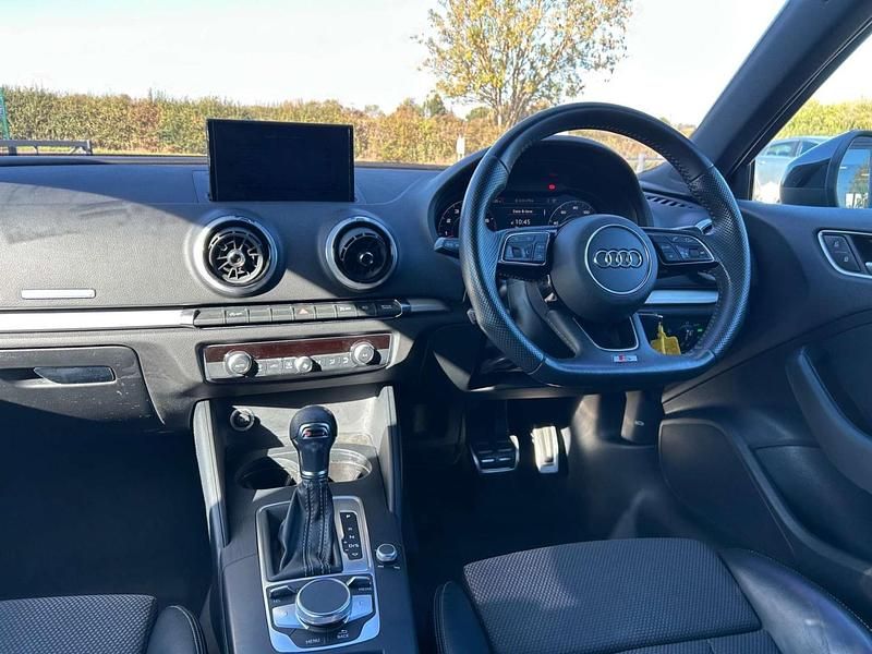 Used Audi A3 Sportback Black Edition 150 HP (110 kW) 2019 Blue Hatchback