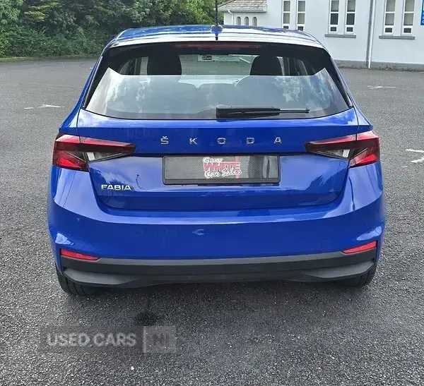 Used Skoda Fabia Comfort 2022 Blue Hatchback