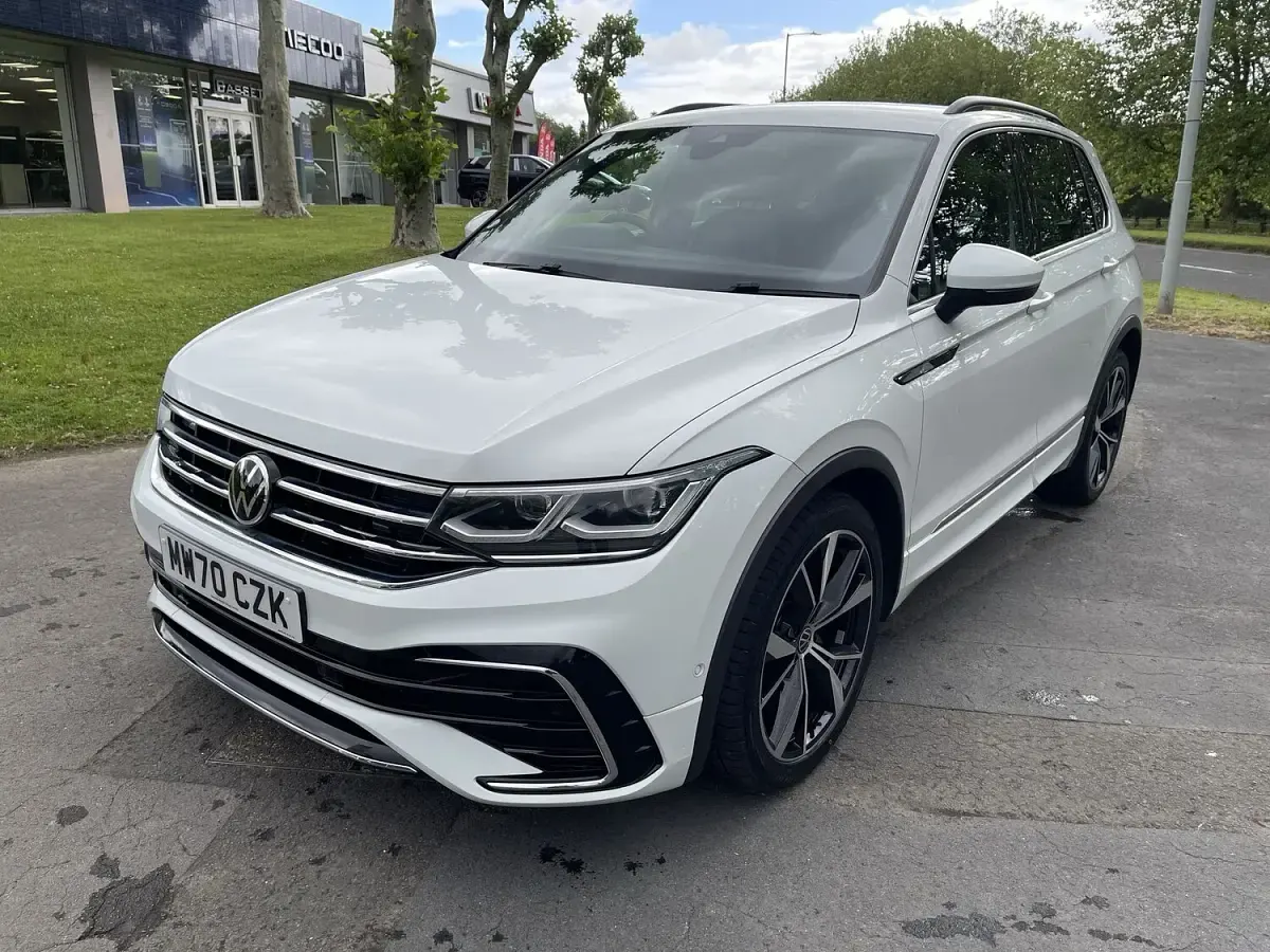 Used VW Tiguan R-line 148 HP (108 kW) 2020 White SUV