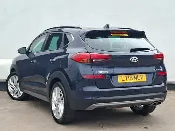 Used Hyundai Tucson Premium SE 177 HP (130 kW) 2019 Blue SUV