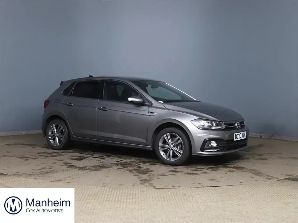 Begagnad VW Polo R-line 115 HK (84 kW) 2020 Grå Halvkombi