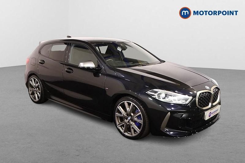 Black Used 2022 BMW M135 Hatchback | £26,599 (Good price) - Image 1/4