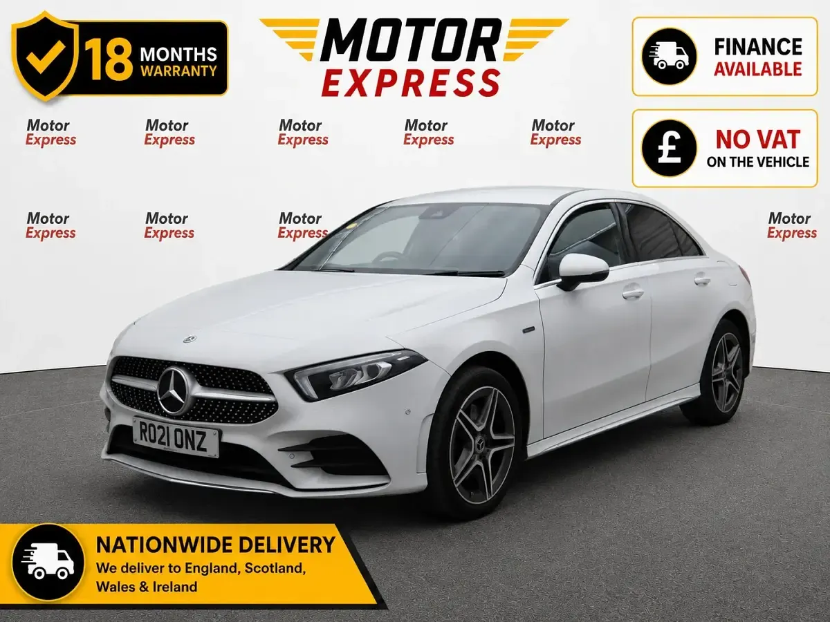 Used Mercedes A250 Executive 214 HP (157 kW) 2021 White Sedan