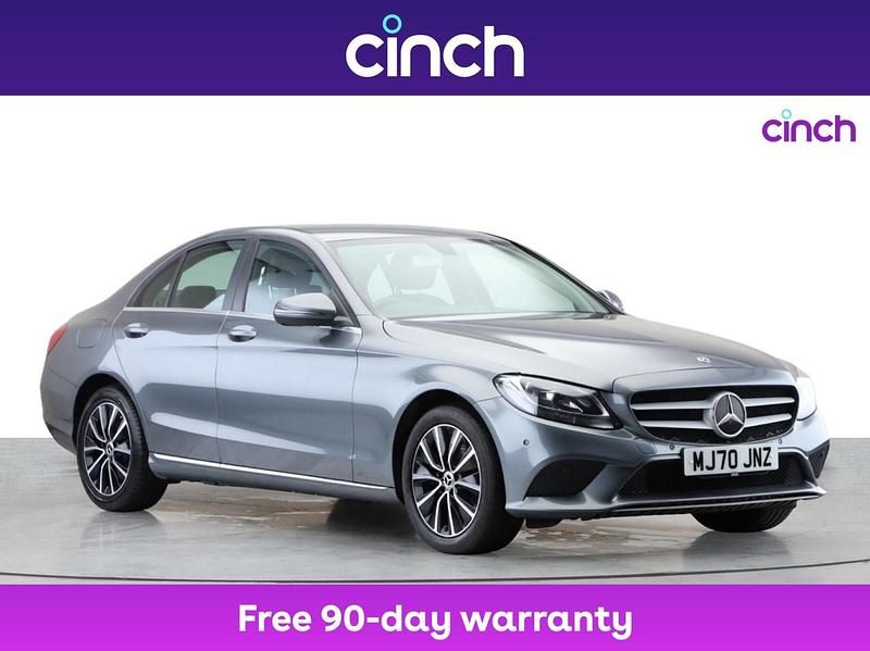 Grey Used 2020 Mercedes C220 SE Sedan | £17,599 (Good price) - Image 1/3