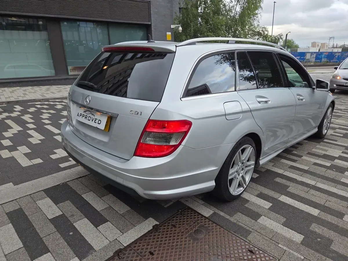 Used Mercedes C220 2008 Silver Estate