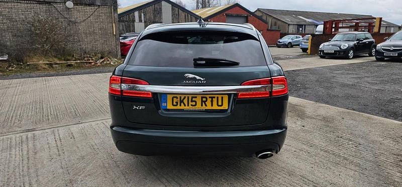 Used Jaguar XF Luxury 2015 Green Estate
