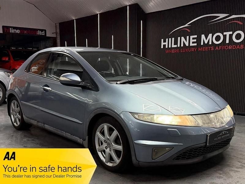 Used Honda Civic EX 2006 Blue Hatchback