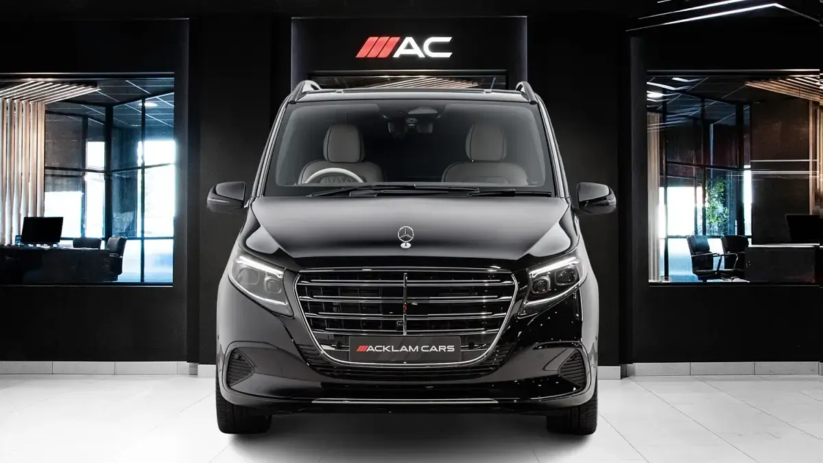 Used Mercedes V300 Exclusive 2025 Black MPV