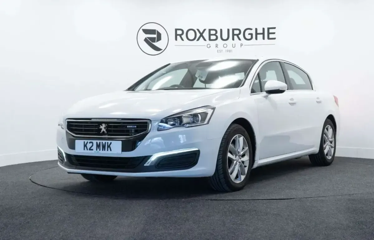 Second-hand Peugeot 508 Active 150 CP (110 kW) 2016 Alb Berlinǎ