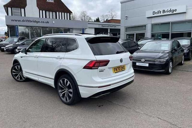 Used VW Tiguan Allspace R-line 150 HP (110 kW) 2020 White SUV