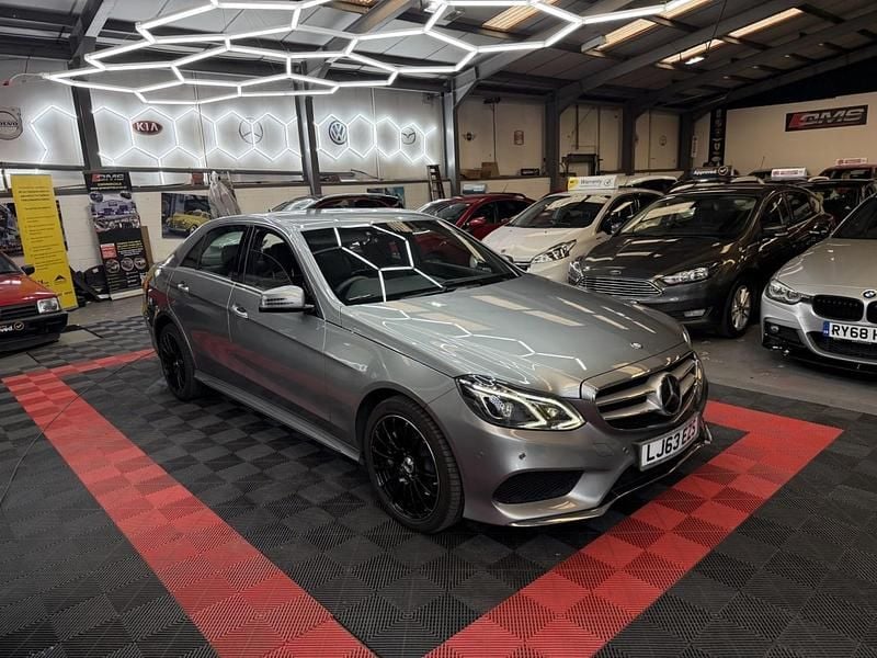 Used Mercedes E350 AMG 2013 Silver Sedan
