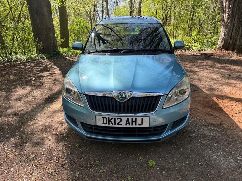 Used Skoda Roomster SE 105 HP (77 kW) 2012 Blue MPV