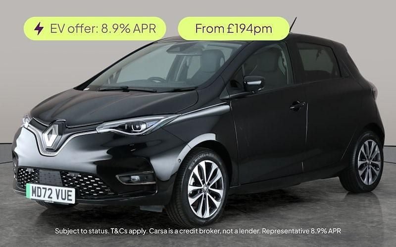Black Used 2022 Renault Zoe GT-Line Hatchback | £12,120 (Fair price) - Image 1/3