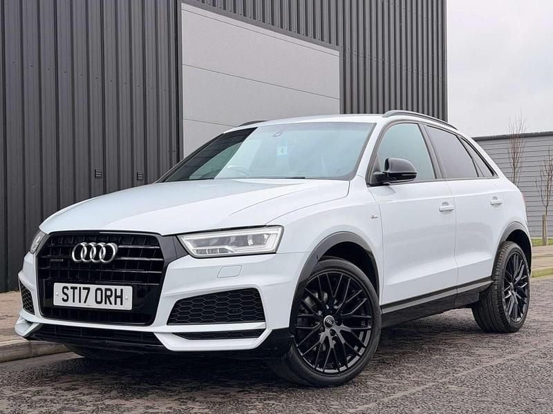 Used Audi Q3 Black Edition 184 HP (135 kW) 2017 White SUV