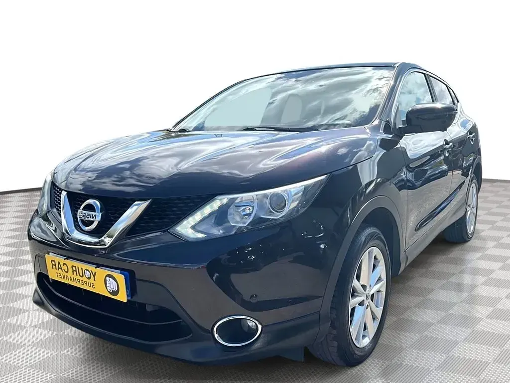 Used Nissan Qashqai N-Connecta 110 HP (80 kW) 2016 Black SUV