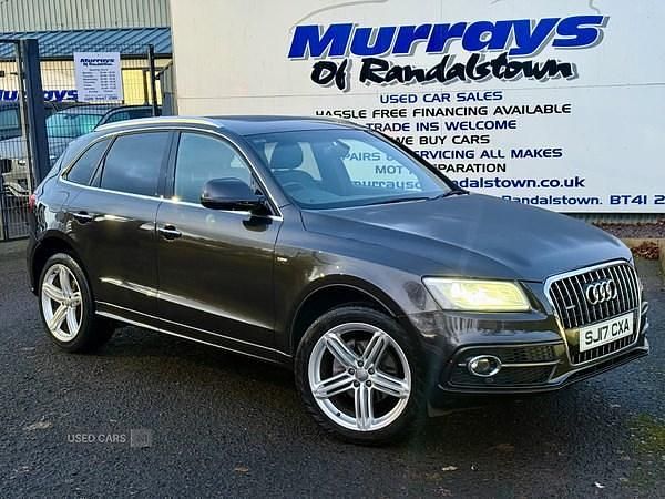 Grey Used 2017 Audi Q5 S-line plus SUV | £13,995 (Fair price) - Image 1/4