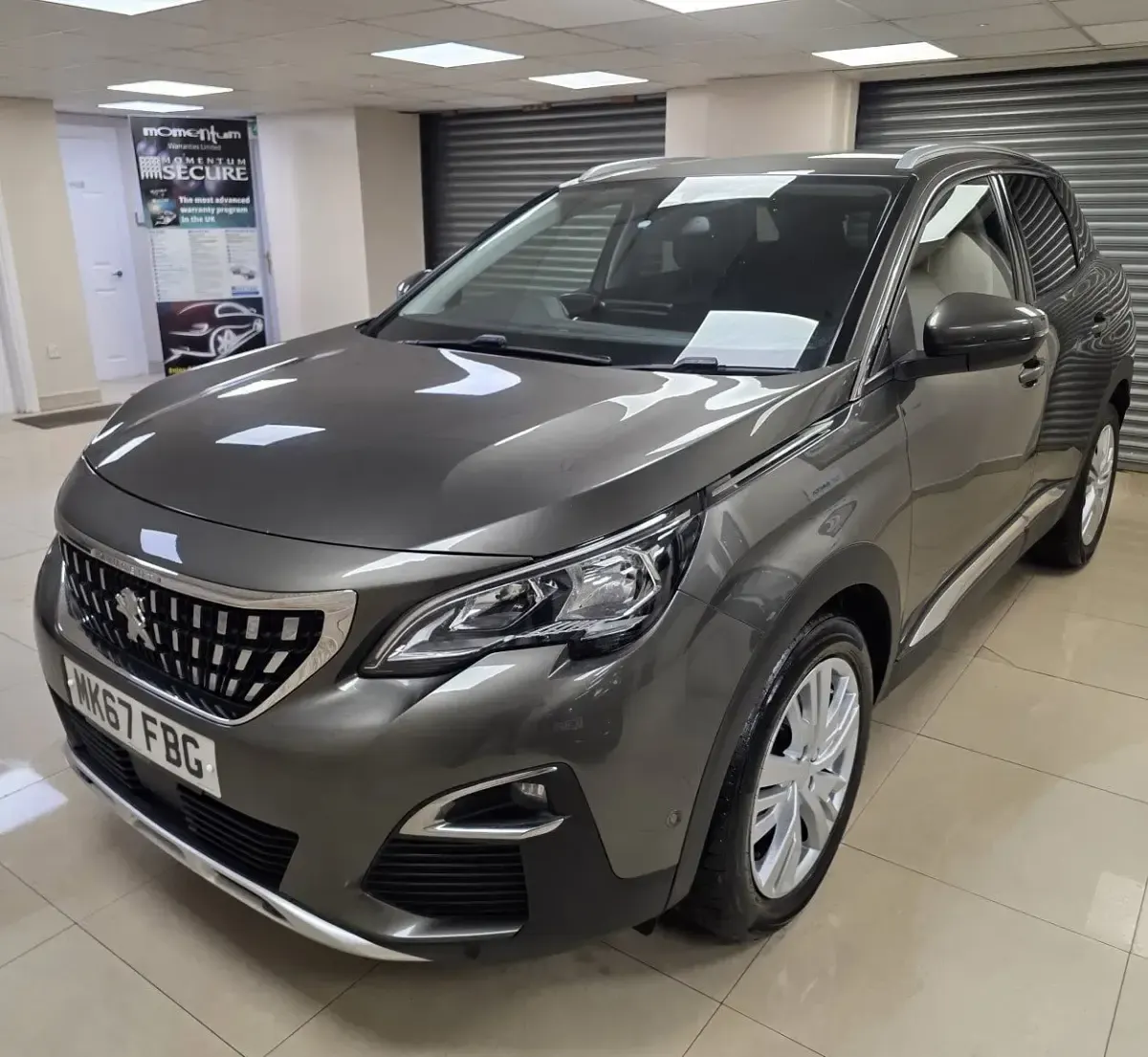 Used Peugeot 3008 Allure 130 HP (95 kW) 2017 Grey SUV