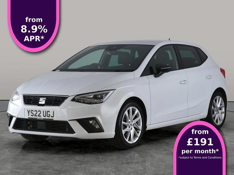 White Used 2022 Seat Ibiza FR Hatchback | £14,293 (Fair price) - Image 1/4