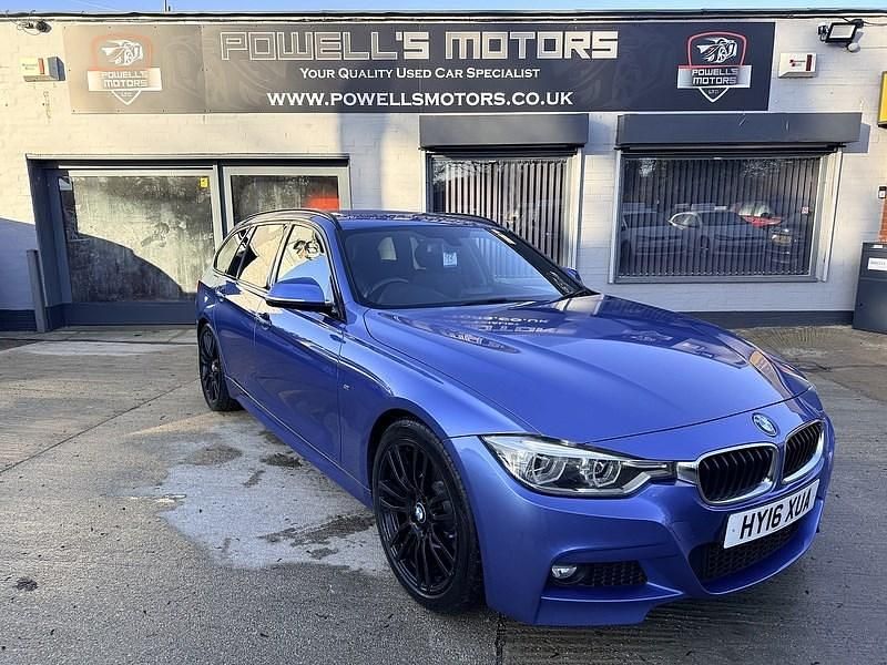 Blue Used 2016 BMW 320 M Sport Estate | £9,995 - Image 1/4