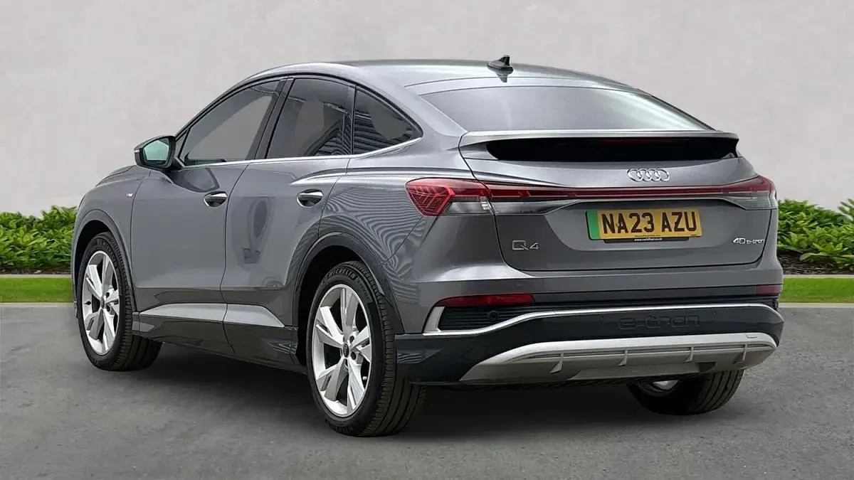 Used Audi Q4 Sportback e-tron S-Line 150 kW (204 HP) 2023 Grey SUV